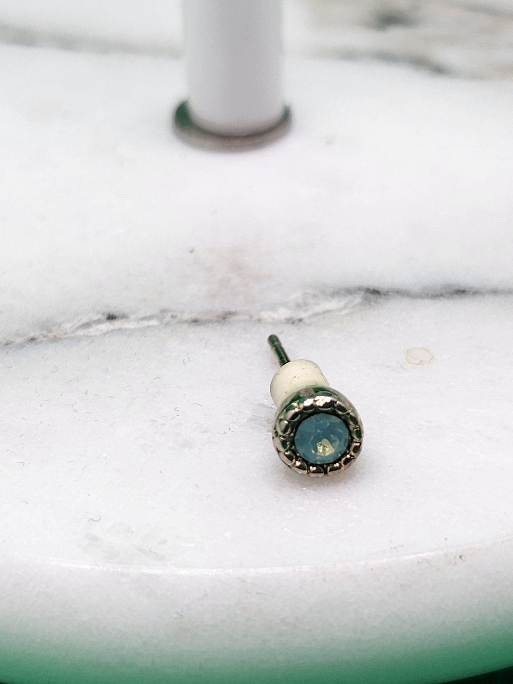 Blue Crystal Stud Earring - Women Jewelry